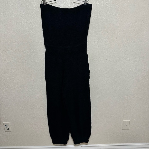 New FREE PEOPLE black Claire One-Piece jumpsuit size M - Picture 4 of 13
